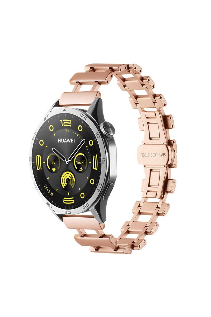 Samsung Galaxy Watch 46mm Uyumlu Zore KRD-96 22mm Metal Kordon