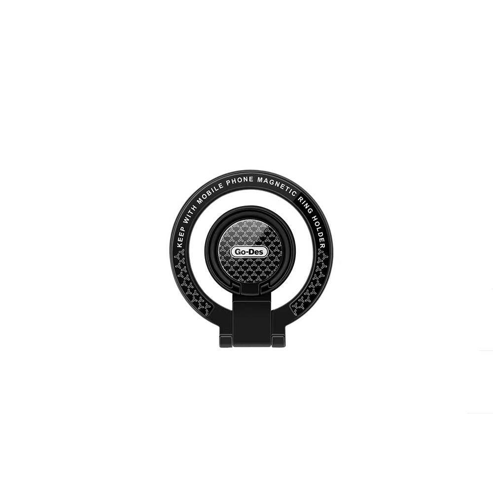 Go Des GD-G096 M-safe Şarj Destekli Standlı Magnetik Yüzük Tutucu Aparat