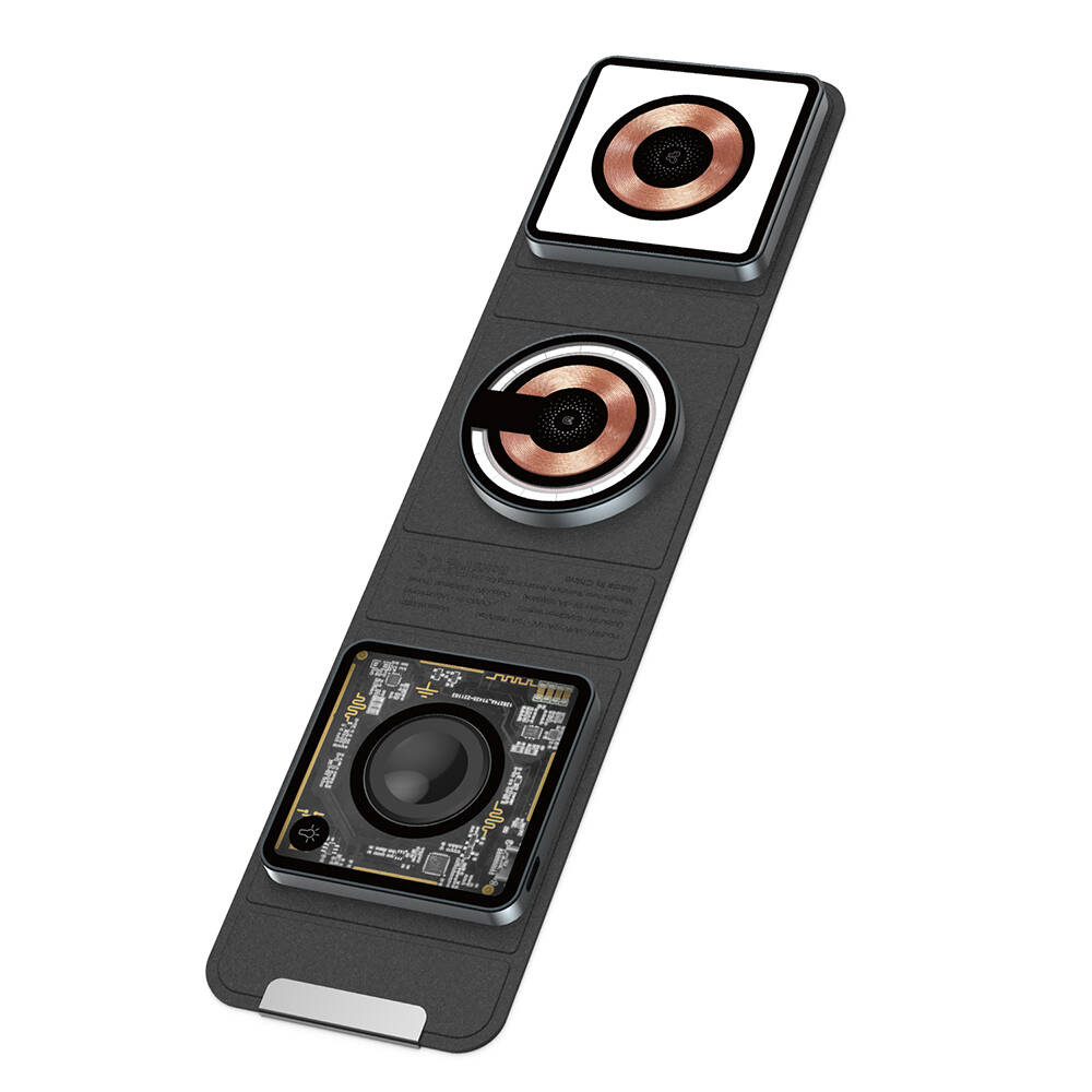 [RNZ-TA99410] Wiwu Wi-W001 3in1 Katlanabilir Magnetik Kablosuz Şarj Standı