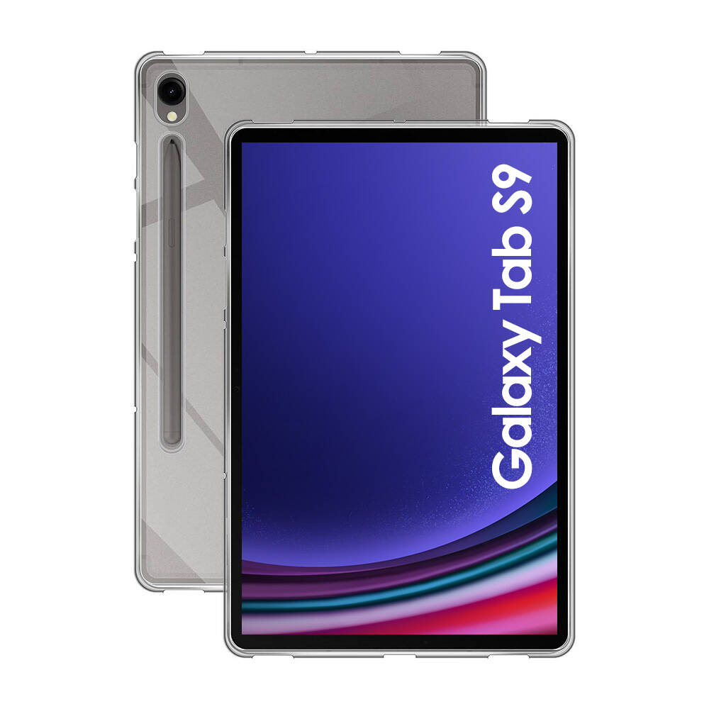 Samsung Galaxy Tab S9 Uyumlu Kılıf Zore Tablet Süper Silikon Kapak