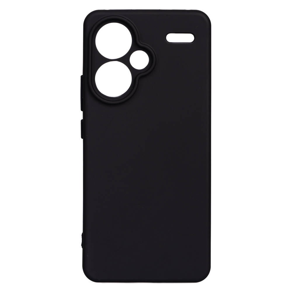 [RNZ-TA99345] Xiaomi Redmi Note 13 Pro Plus 5G Uyumlu Kılıf Zore Biye Silikon (Siyah)