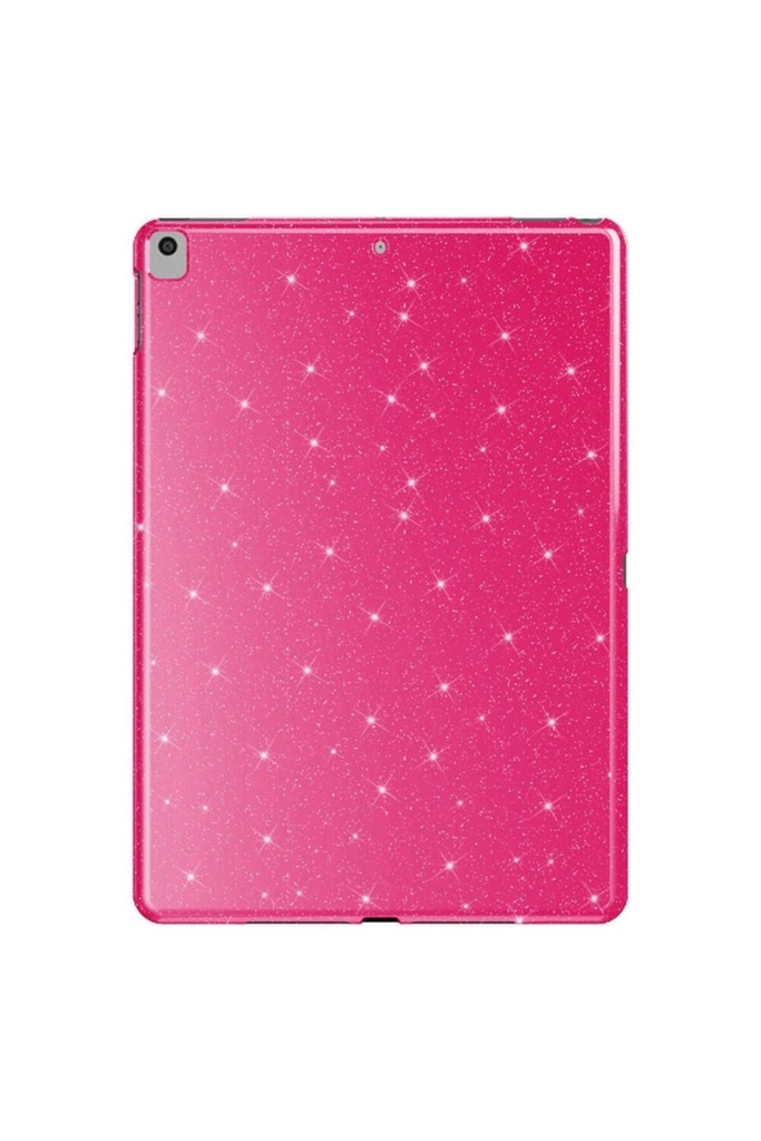 Apple iPad 10.2 (8 Nesil) Uyumlu Simli Parlak Görünümlü Zore Tablet Koton Kılıf
