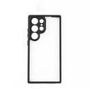 Samsung Galaxy S24 Ultra Uyumlu Kılıf Kamera Korumalı Şeffaf Arka Yüzey Zore New Roll Kapak