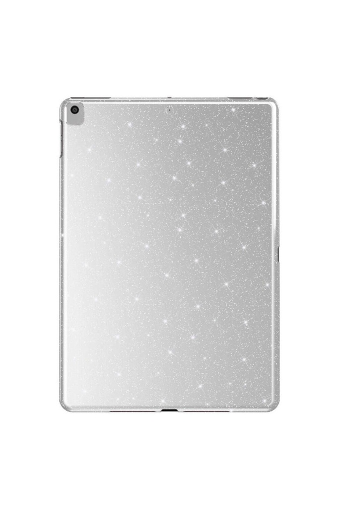 Apple iPad Pro 10.5 (7 Nesil) Uyumlu Simli Parlak Görünümlü Zore Tablet Koton Kılıf