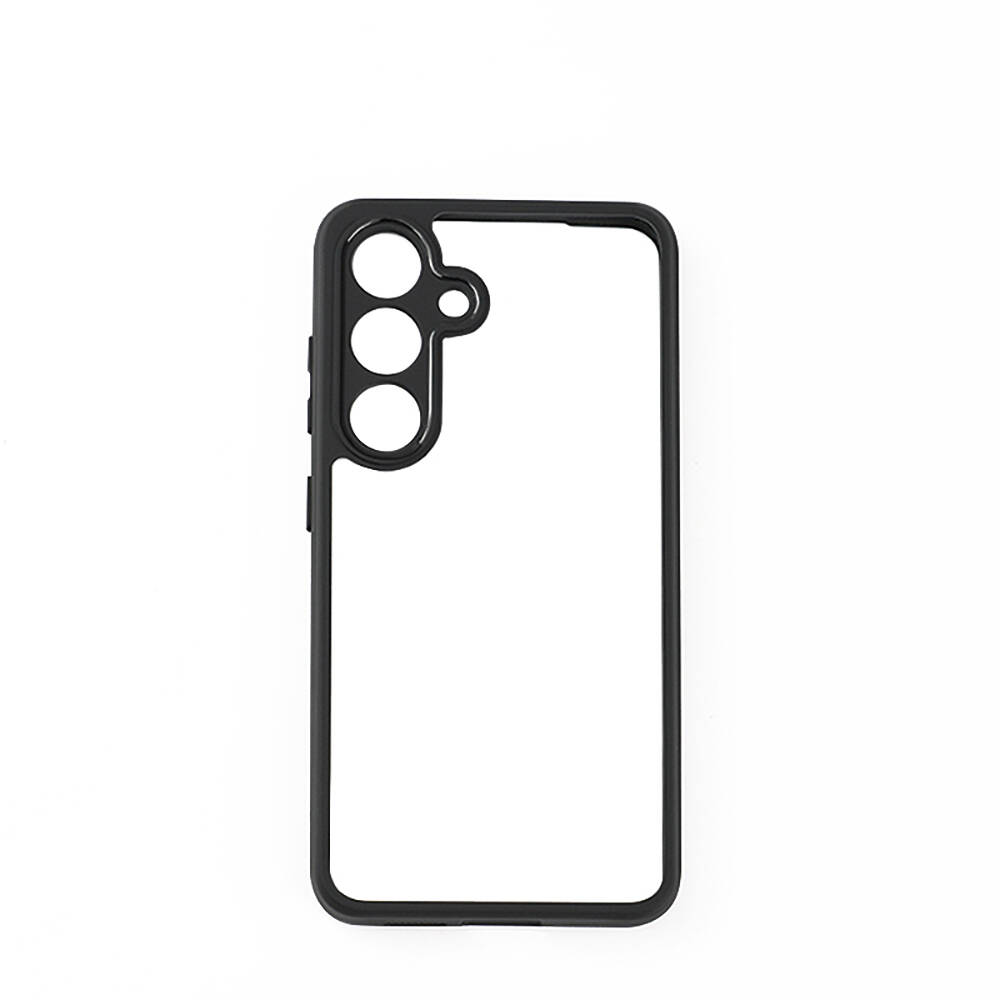 [RNZ-TA98006] Samsung Galaxy S24 Plus Uyumlu Kılıf Kamera Korumalı Şeffaf Arka Yüzey Zore New Roll Kapak