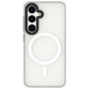 Samsung Galaxy S24 Uyumlu Kılıf M-safe Şarj Özellikli Youngkit Hidden Sand Serisi Kapak