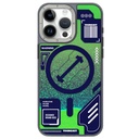 Apple iPhone 15 Pro Max Uyumlu Kılıf M-safe Şarj Özellikli YoungKit Galaxy Serisi Kapak