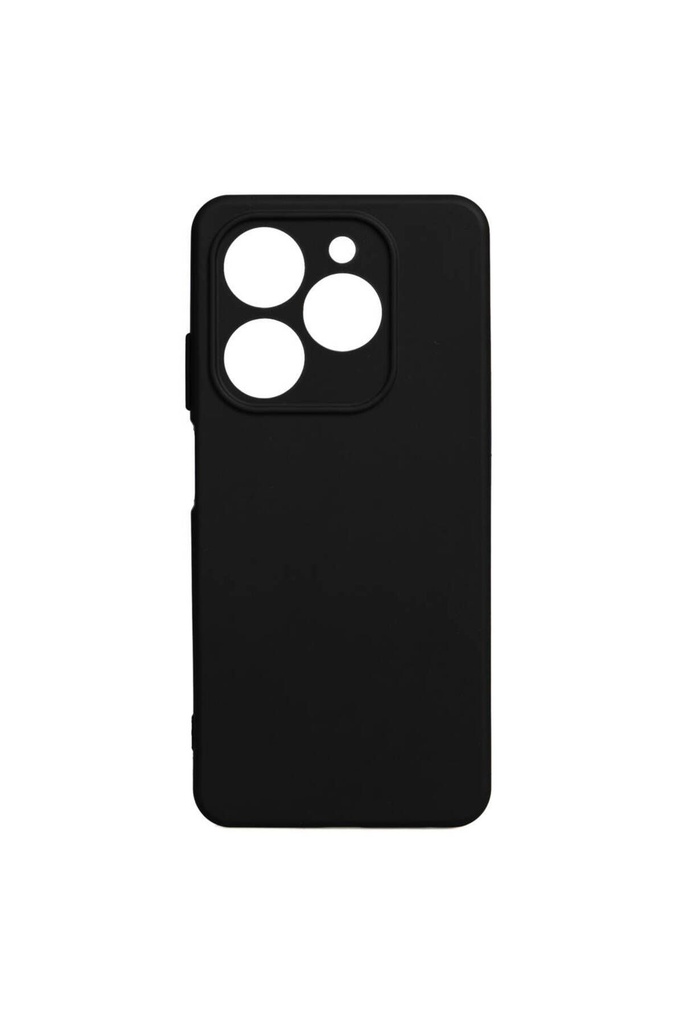 [RNZ-TA99907] Tecno Spark 20 Uyumlu Kılıf Zore Biye Silikon (Siyah)