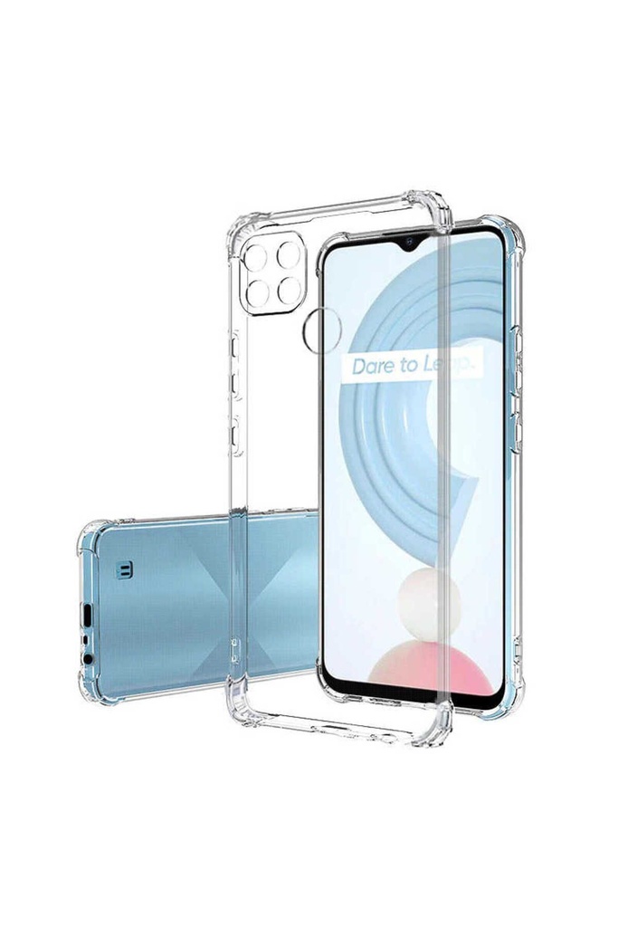 Realme C25Y Uyumlu Kılıf Zore 2mm Anti Shock Silikon