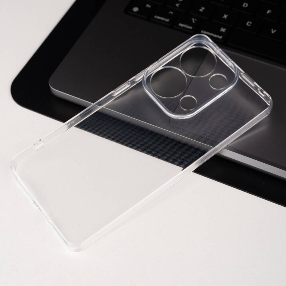 [RNZ-TA99927] Xiaomi Redmi Note 13 Pro 4G Uyumlu Zore 2mm Anti Shock Silikon