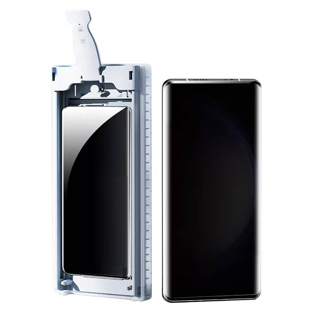 [RNZ-TA100162] Samsung Galaxy S23 Ultra Uyumlu Zore Uygulama Aparatlı 6in1 Easy Privacy Body Ekran Koruyucu