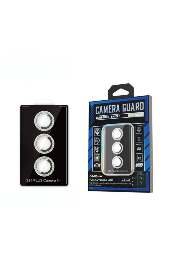 Samsung Galaxy S24 Plus Uyumlu Zore Diamond Kamera Lens Koruyucu Cam Filmi