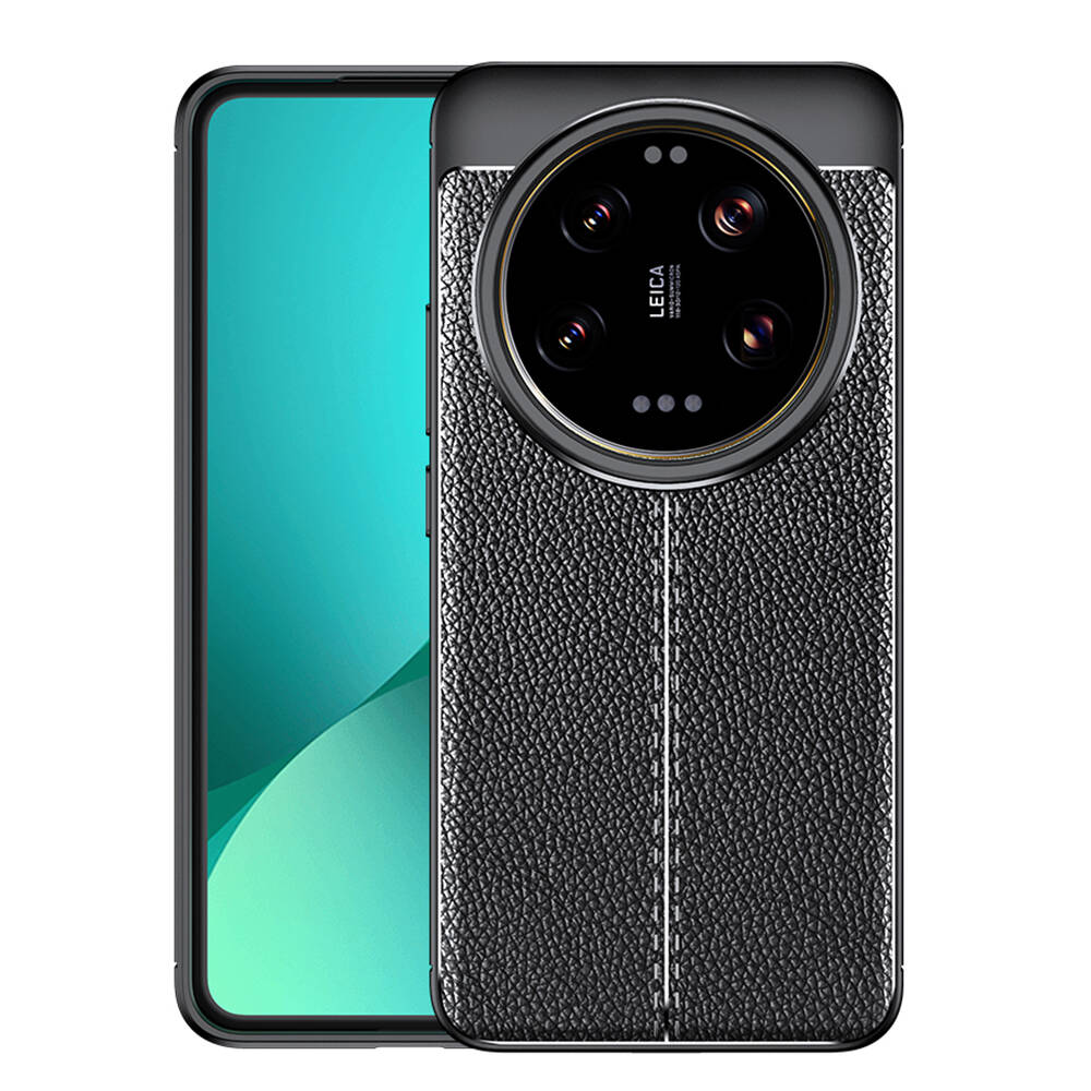 [RNZ-TA100535] Xiaomi Mi 14 Ultra Uyumlu Kılıf Zore Niss Silikon Kapak (Siyah)