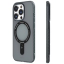 Apple iPhone 15 Pro Max Uyumlu Kılıf M-safe Şarj Özellikli Youngkit Rock Serisi Kapak