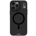 Apple iPhone 15 Pro Uyumlu Kılıf M-safe Şarj Özellikli Standlı YoungKit Hermit Bracket Serisi Kapak