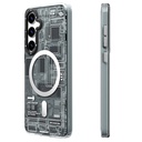 Samsung Galaxy S24 Uyumlu Kılıf M-safe Şarj Özellikli YoungKit Technology Serisi Kapak