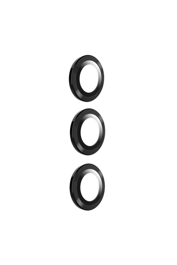 [RNZ-TA98028] Samsung Galaxy S24 Plus Uyumlu Zore Kamera Lens Koruyucu Cam Filmi (Siyah)