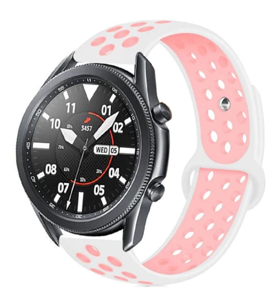 Xiaomi Amazfit Pace Uyumlu Kordon Silikon Esnek Yumuşak Delikli Spor KRD-02 Kayış