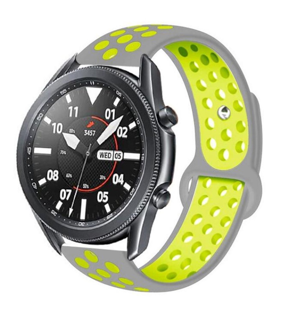Xiaomi  Amazfit Pace Uyumlu Kordon Silikon Esnek Yumuşak Delikli Spor KRD-02 Kayış