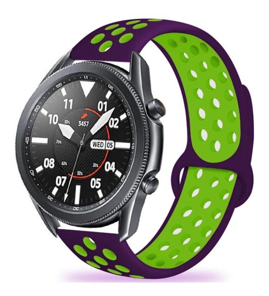 Xiaomi  Amazfit Pace Uyumlu Kordon Silikon Esnek Yumuşak Delikli Spor KRD-02 Kayış