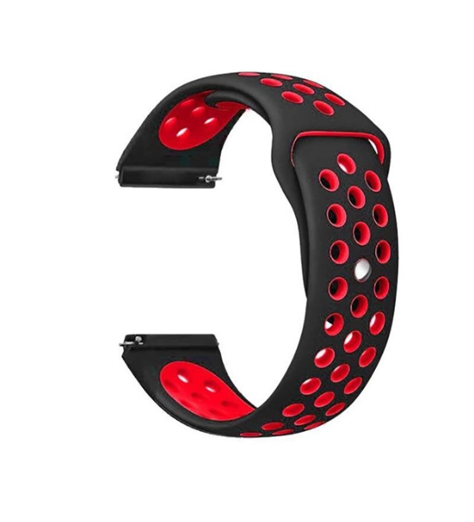 Xiaomi  Amazfit Pace Uyumlu Kordon Silikon Esnek Yumuşak Delikli Spor KRD-02 Kayış