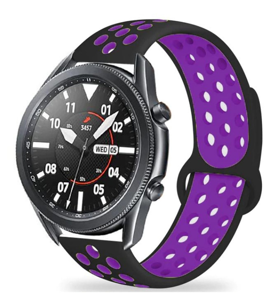 Xiaomi  Amazfit Pace Uyumlu Kordon Silikon Esnek Yumuşak Delikli Spor KRD-02 Kayış