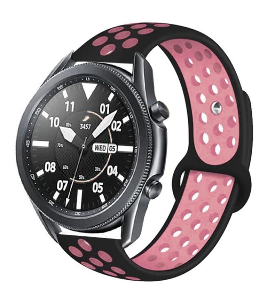 Xiaomi  Amazfit Pace Uyumlu Kordon Silikon Esnek Yumuşak Delikli Spor KRD-02 Kayış