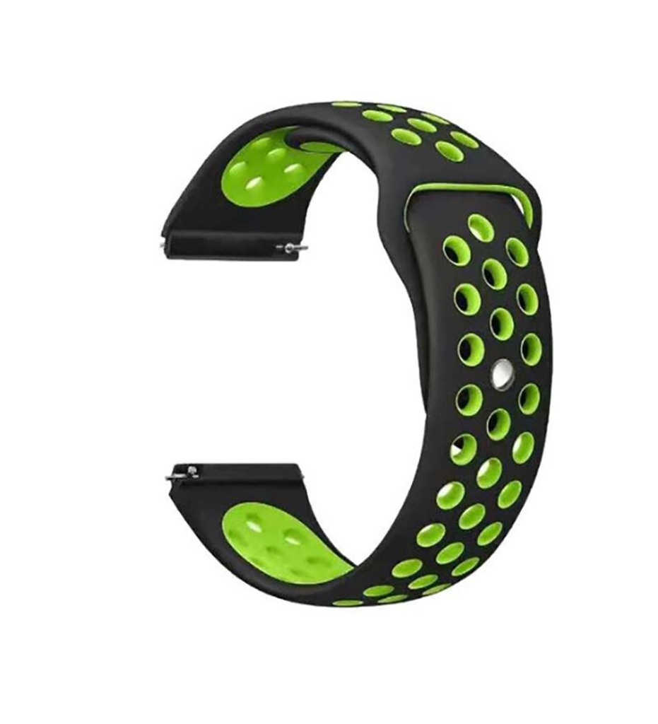 Xiaomi  Amazfit Pace Uyumlu Kordon Silikon Esnek Yumuşak Delikli Spor KRD-02 Kayış