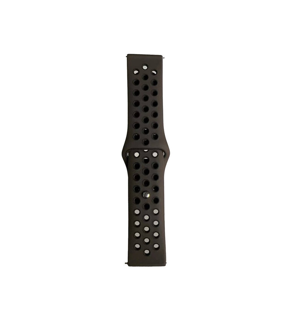 Xiaomi  Amazfit Pace Uyumlu Kordon Silikon Esnek Yumuşak Delikli Spor KRD-02 Kayış