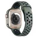 Apple Watch 40mm Uyumlu Kordon Silikon Esnek Yumuşak Delikli Spor KRD-02 Kayış
