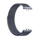 Samsung Galaxy Fit 3 Uyumlu Kordon Hasır Metal Mıknatıslı Örgü Zore KRD-01 Kayış