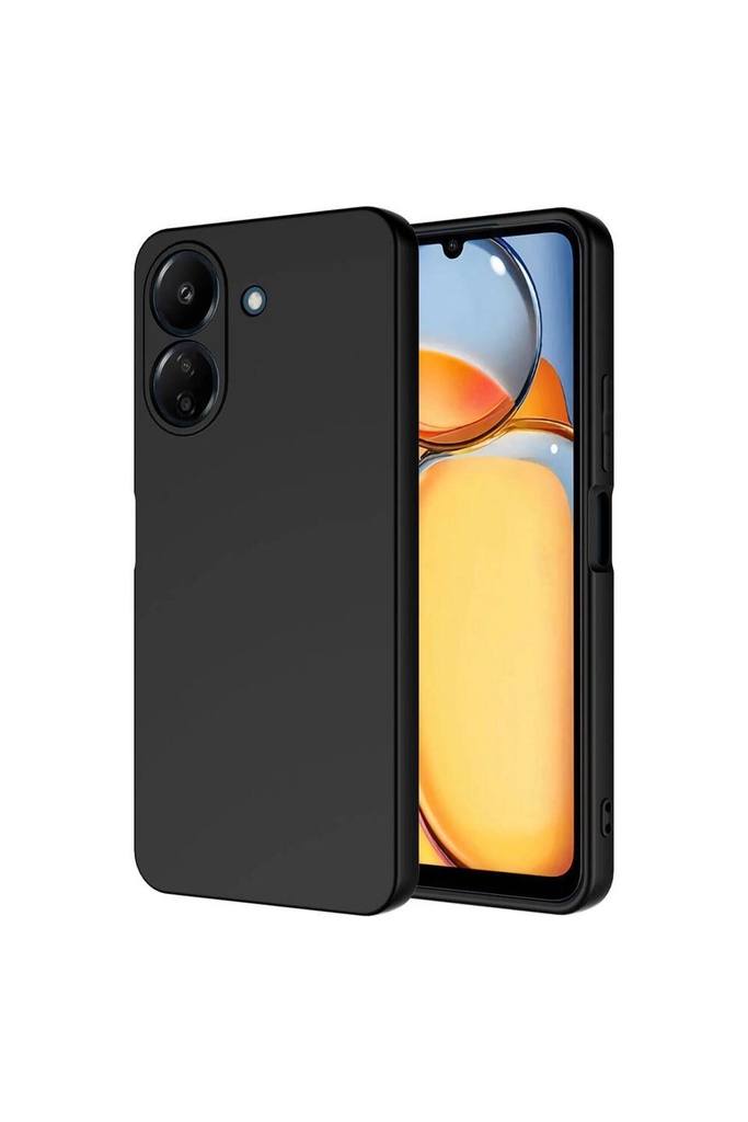 [RNZ-TA101066] Xiaomi Poco C65 Uyumlu Kılıf Zore Mara Lansman Kapak (Siyah)