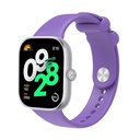 Xiaomi Redmi Watch 4 Uyumlu Kordon Silikon Spor Geçmeli Zore KRD-109 Kayış