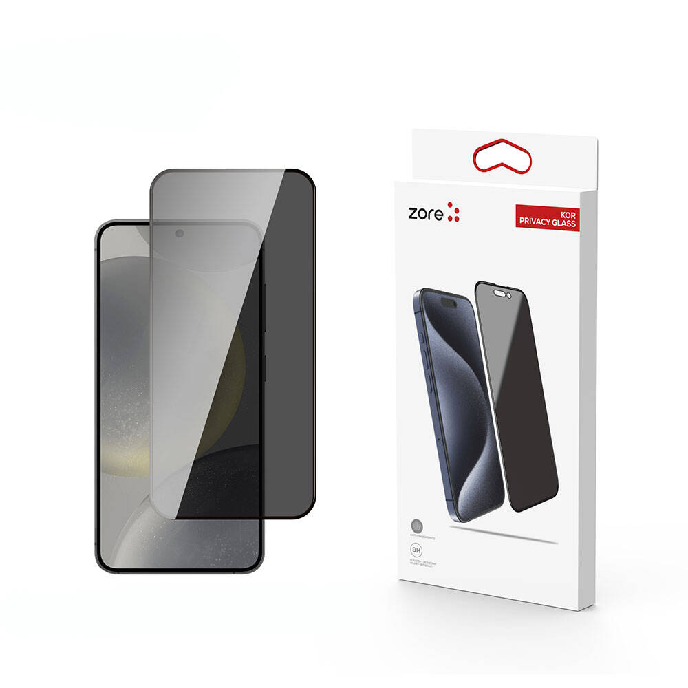 [RNZ-TA101007] Samsung Galaxy S24 Plus Uyumlu Zore Kor Privacy Cam Ekran Koruyucu