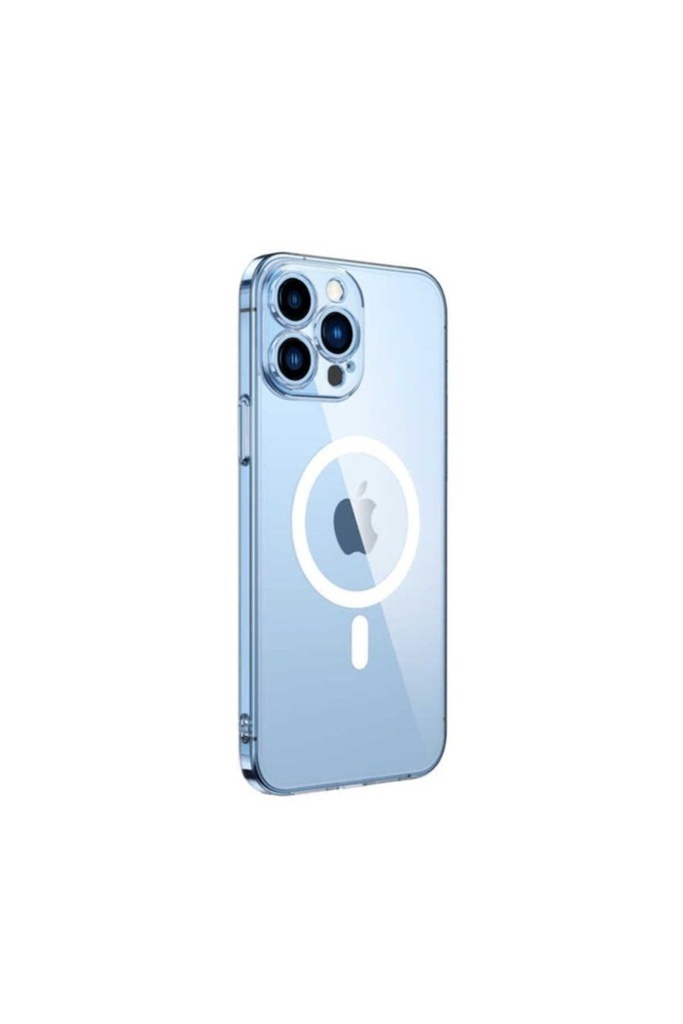 Apple iPhone 13 Pro Max Uyumlu Kılıf Kamera Korumalı M-safe Sert PC Zore Porto Kapak