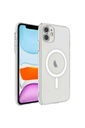 Apple iPhone 11 Uyumlu Kılıf Kamera Korumalı M-safe Sert PC Zore Porto Kapak