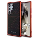 Samsung Galaxy S24 Ultra Uyumlu Kılıf AMG Orjinal Lisanslı Çift Katmanlı Dörtgen Desenli Kapak