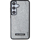 Samsung Galaxy S24 Uyumlu Kılıf Karl Lagerfeld Taşlı Metal Logo Orjinal Lisanslı Kapak