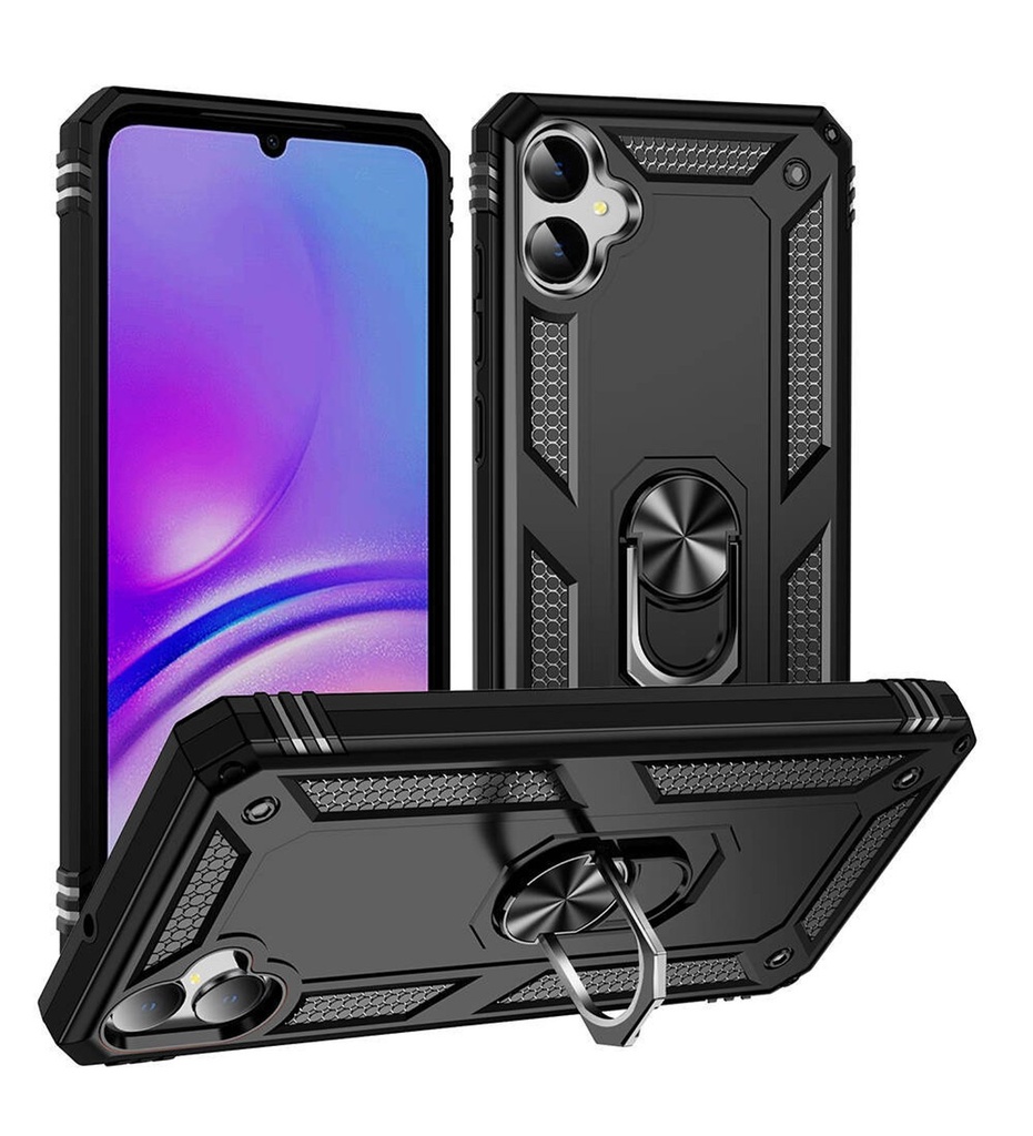 [RNZ-TA100577] Samsung Galaxy A05 Uyumlu Kılıf Zore Vega Kapak (Siyah)
