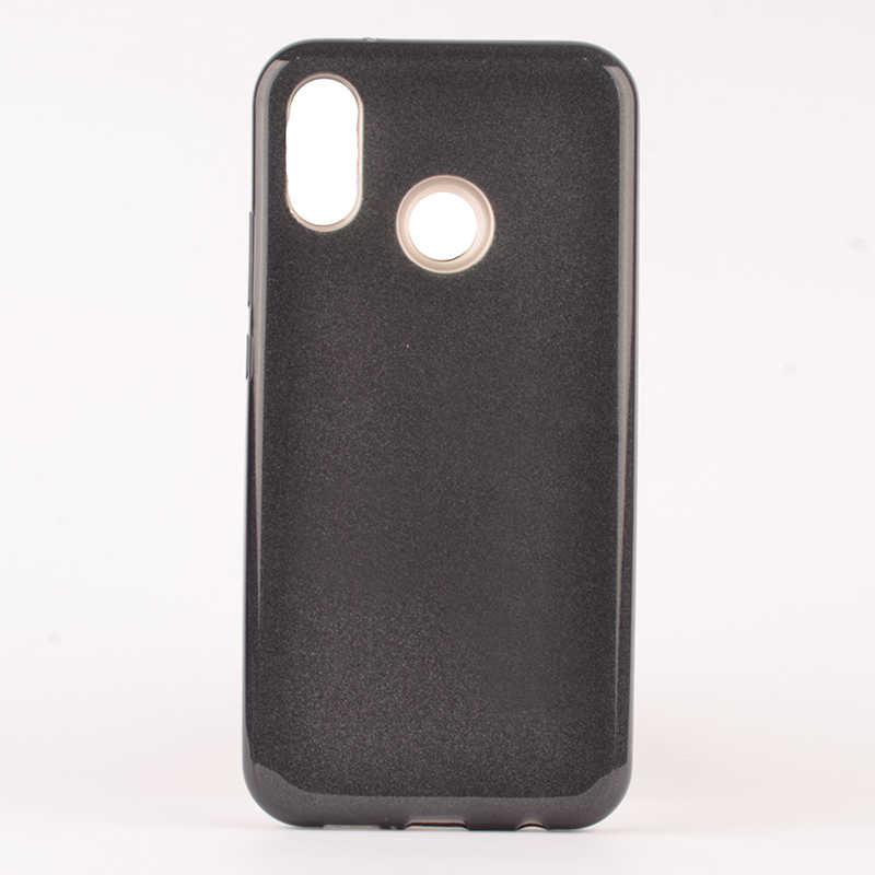 [RNZ-TA29875] Huawei P20 Lite Uyumlu Kılıf Zore Shining Silikon (Siyah)