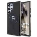 Samsung Galaxy S24 Ultra Uyumlu Kılıf Karl Lagerfeld Orjinal Lisanslı M-safe Şarj Özellikli Karl Head IML Baskılı Kapak