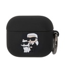 Apple Airpods 3. Nesil Uyumlu Kılıf Karl Lagerfeld Orjinal Lisanslı Karl & Choupette 3D Silikon Kapak