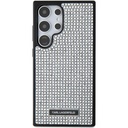 Samsung Galaxy S24 Ultra Uyumlu Kılıf Karl Lagerfeld Taşlı Metal Logo Orjinal Lisanslı Kapak
