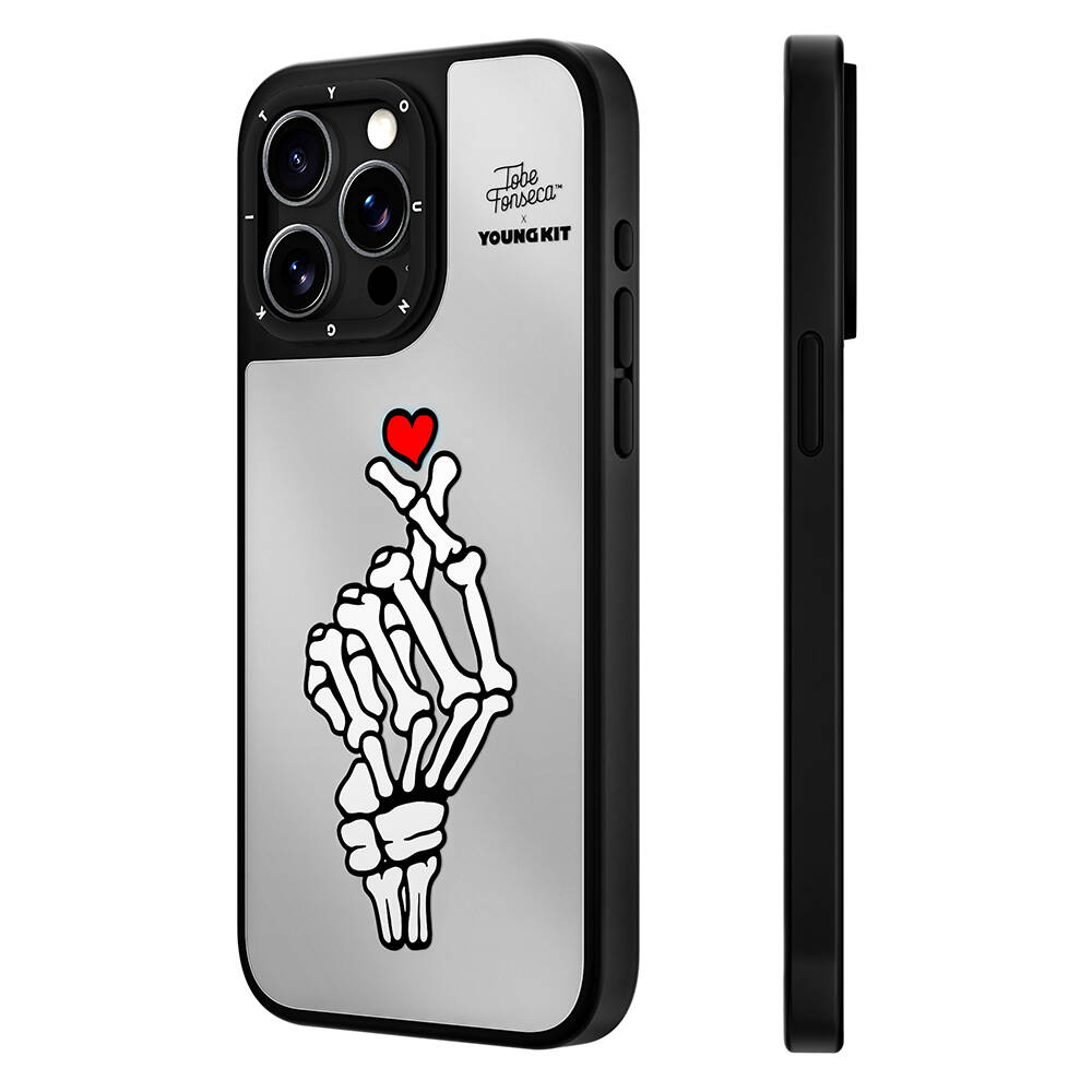 Apple iPhone 15 Pro Max Uyumlu Kılıf Tobias Fonseca Tasarımlı Youngkit Mirror Kapak