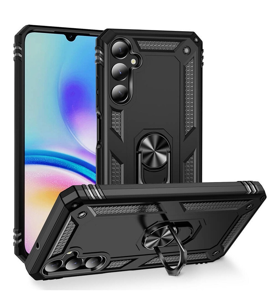[RNZ-TA100581] Samsung Galaxy A05S Uyumlu Kılıf Zore Vega Kapak (Siyah)