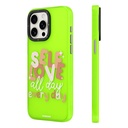 Apple iPhone 14 Uyumlu Kılıf Bethany Green Tasarımlı Youngkit Sweet Language Kapak