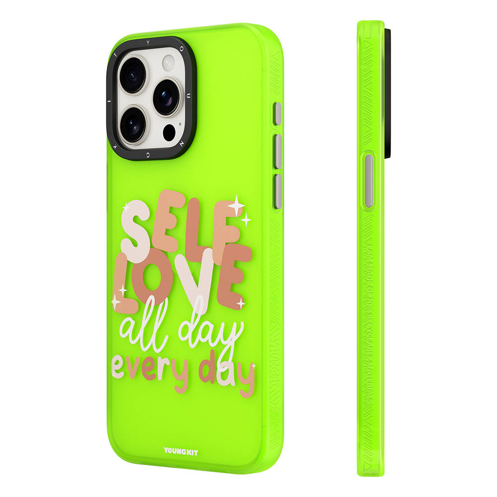 Apple iPhone 15 Plus Uyumlu Kılıf Bethany Green Tasarımlı Youngkit Sweet Language Kapak