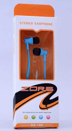 [RNZ-TA9775] Zore GX-160 Stereo Kulaklık (Mavi)