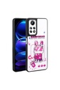 Xiaomi Redmi Note 12 Pro 4G Uyumlu Kılıf Parlayan Kabartmalı İkonik Figürlü Zore Amas Silikon Kapak