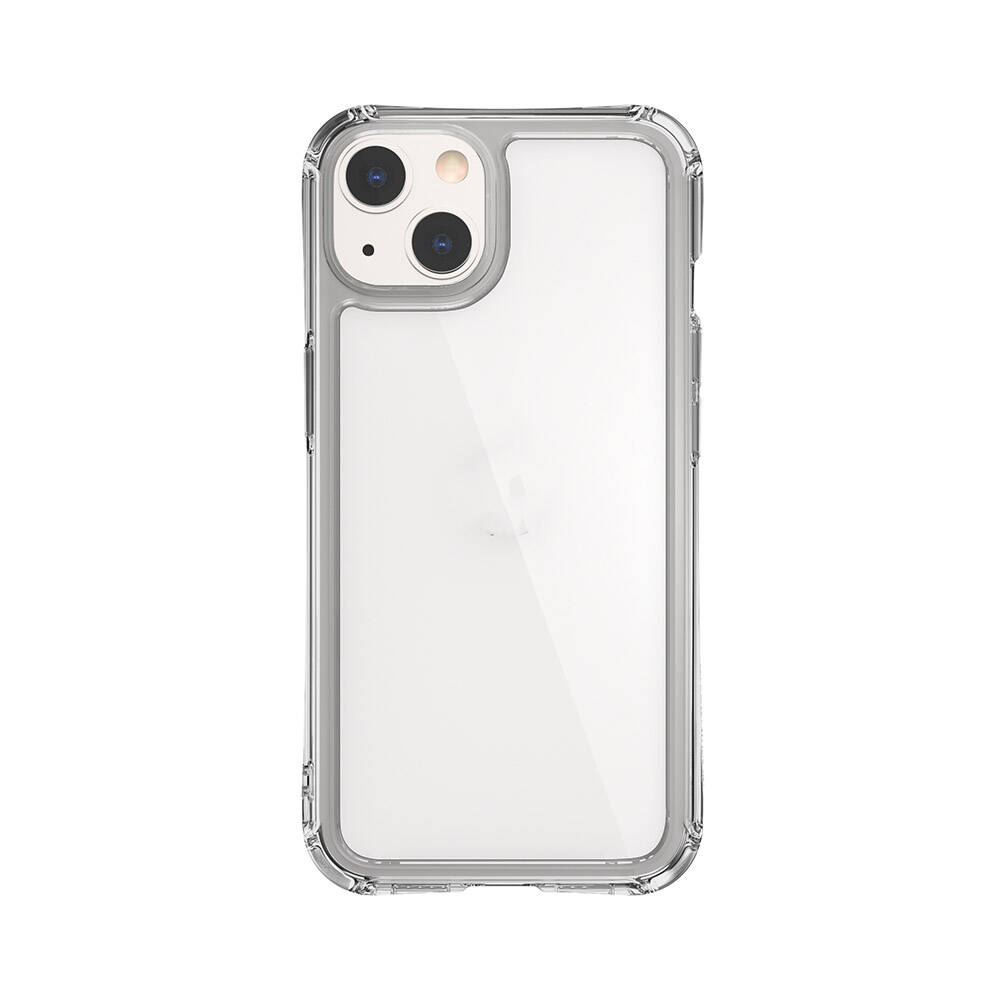 [ZTA102269] Apple iPhone 13 Uyumlu Kılıf Anti-Mikrobiyal Şok Önleyicili Şeffaf Lisanslı Switcheasy Alos Kapak